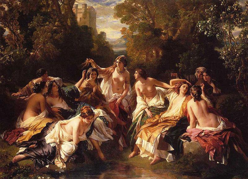 Franz Xaver Winterhalter Florinda Sweden oil painting art